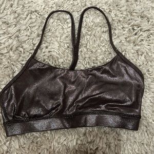 Lululemon Y Flow Bra Shine